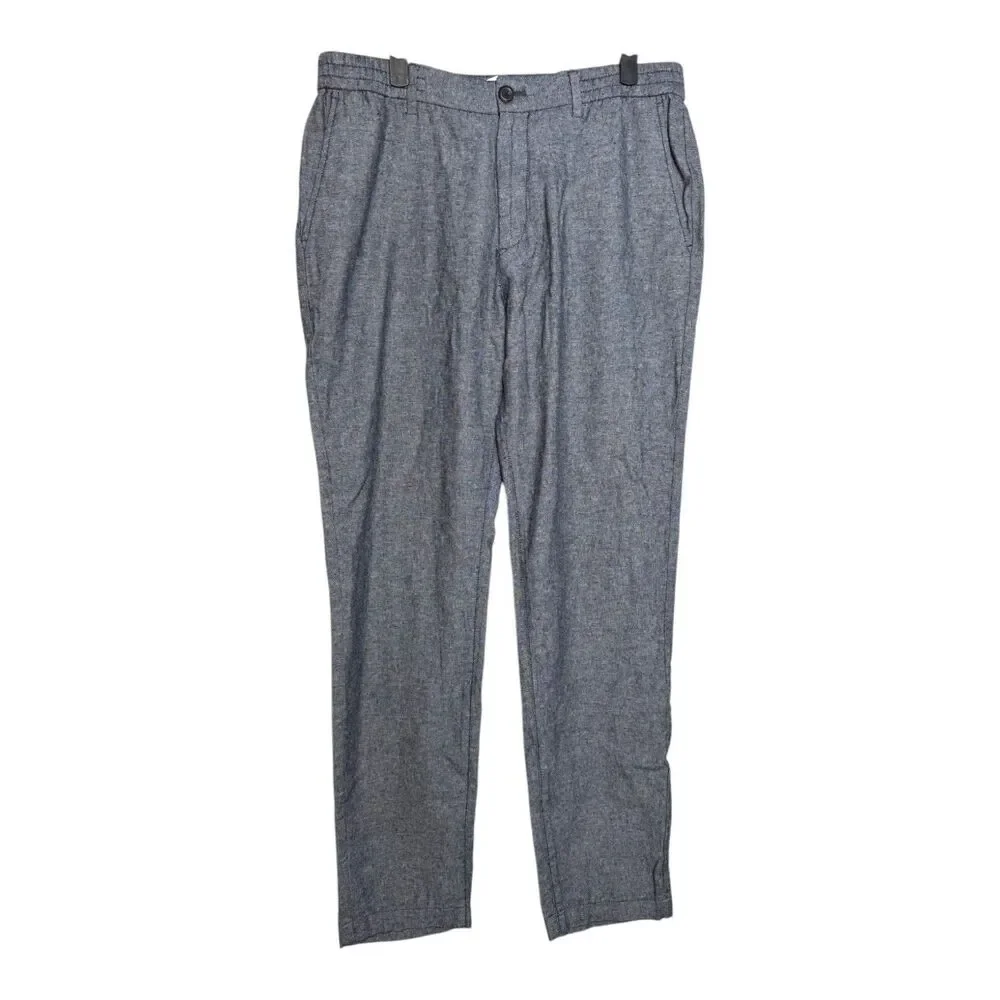 Banana Republic Athletic Fit Linen Cotton Pants Men's Size 32 x 34 NEW with Tags